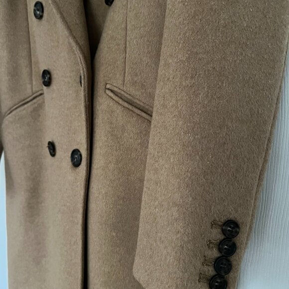 J. Crew Camel Wool Coat - Picture 3 of 6
